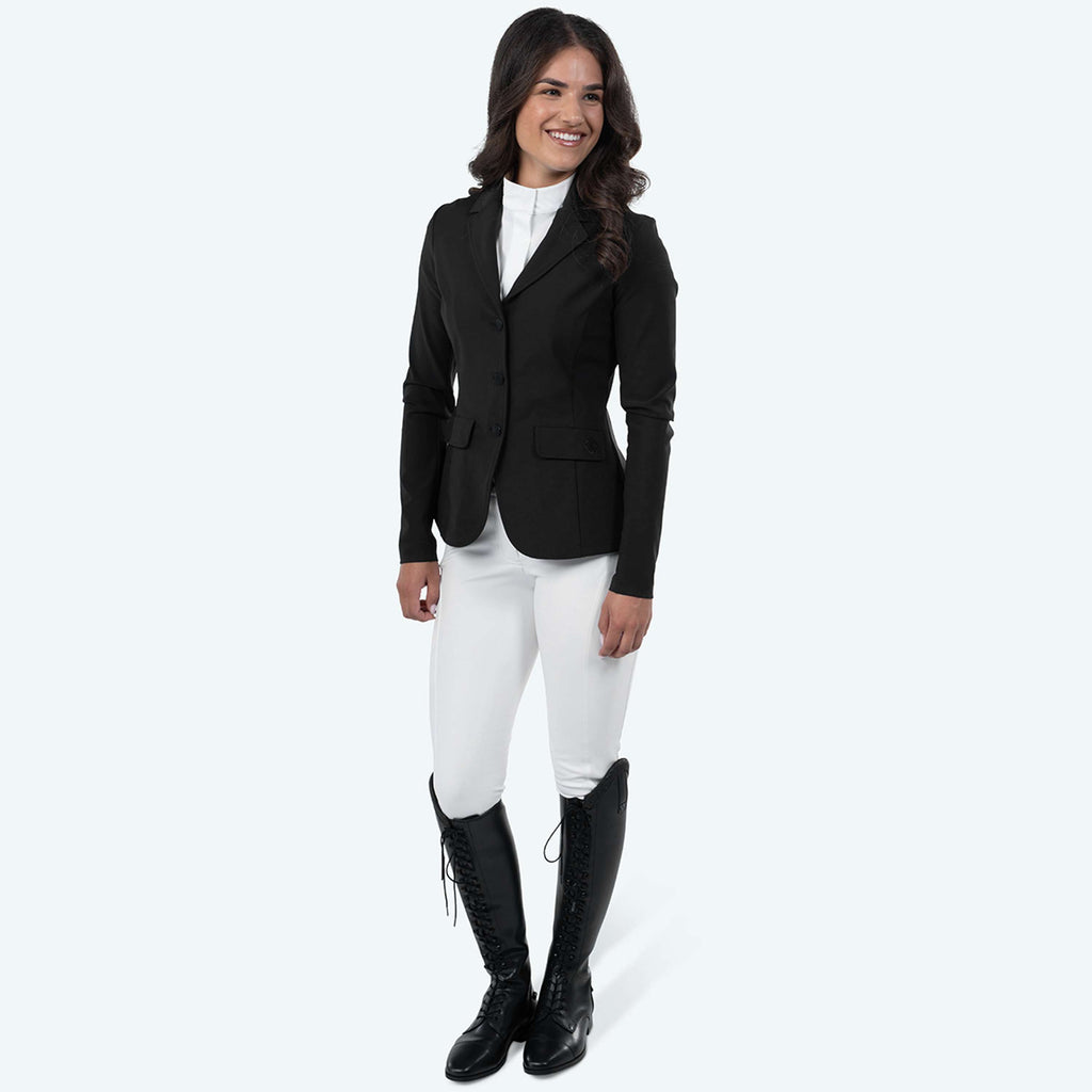 Elvera Equestrian Turnierjacket EEChica Bling Schwarz