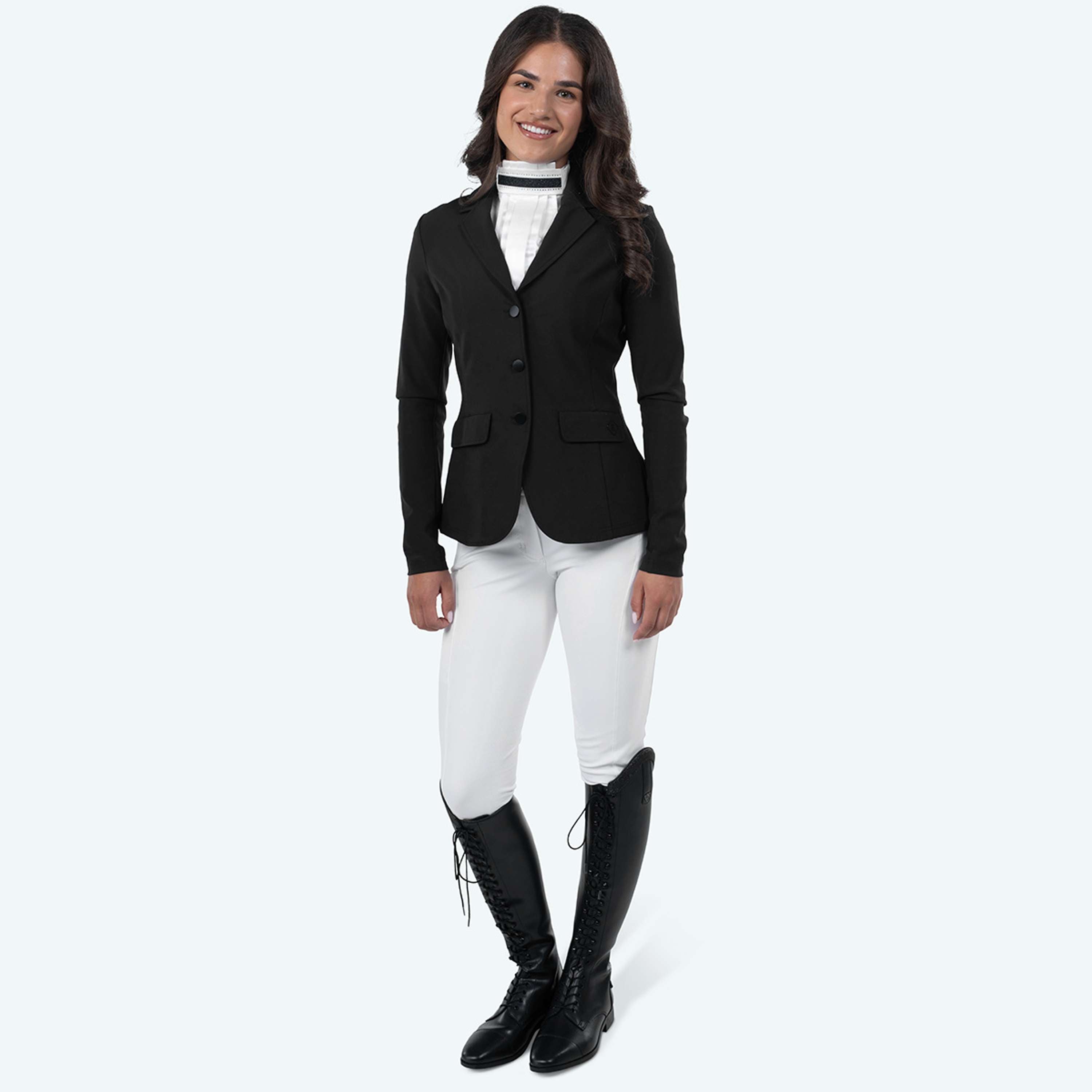 Elvera Equestrian Turnierjacket EEChica Bling Schwarz