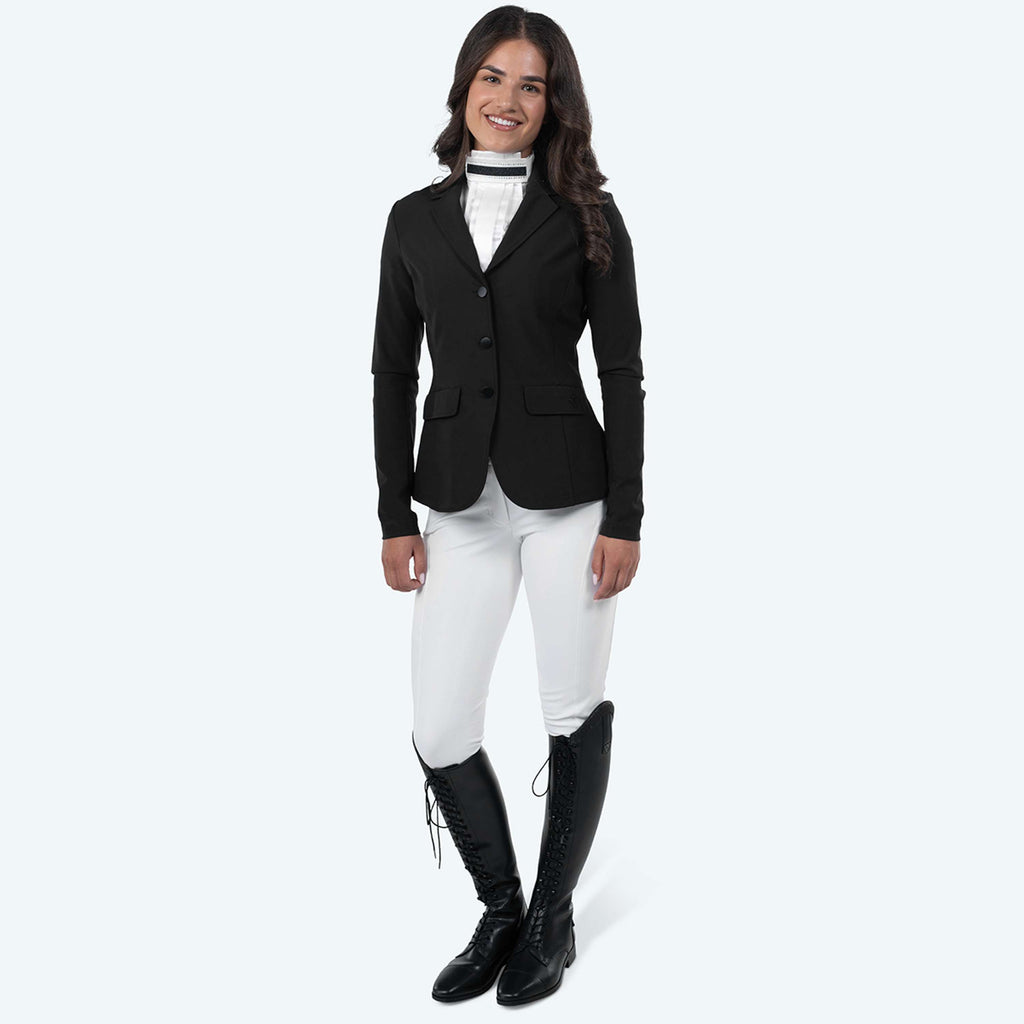 Elvera Equestrian Turnierjacket EEChica Bling Schwarz