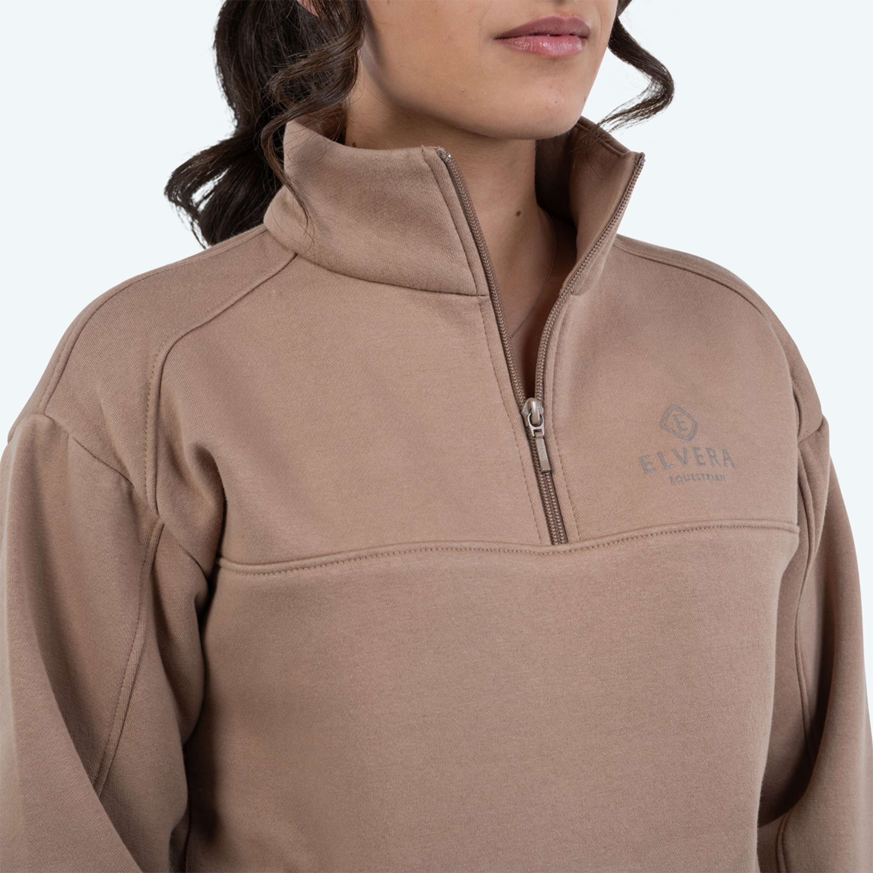 Elvera Equestrian Pullover EEHazardstory Latte