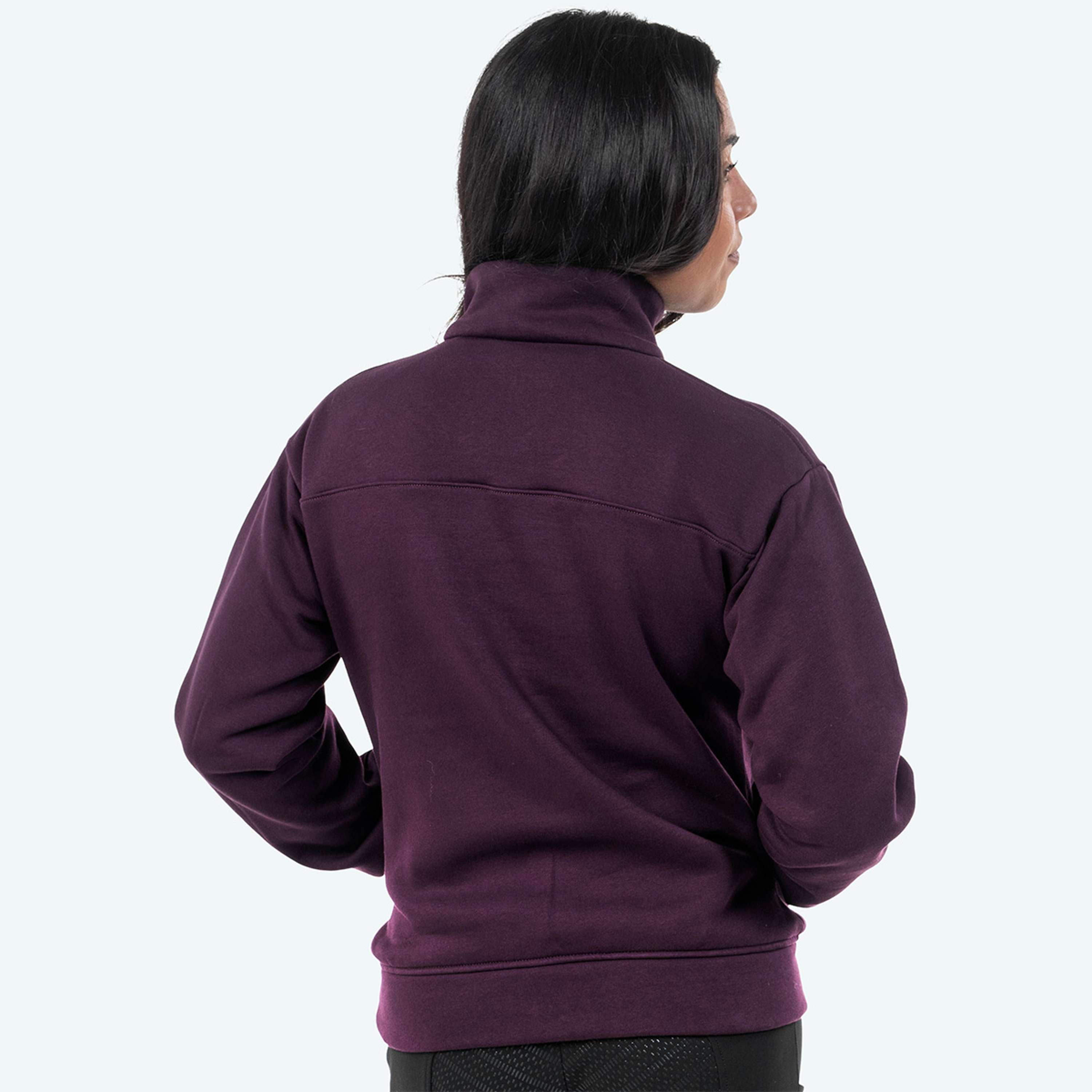 Elvera Equestrian Pullover EEHazardstory Pflaumenfarben