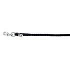 Eskadron Führstrick Classic Nickel Karabinerhaken Schwarz