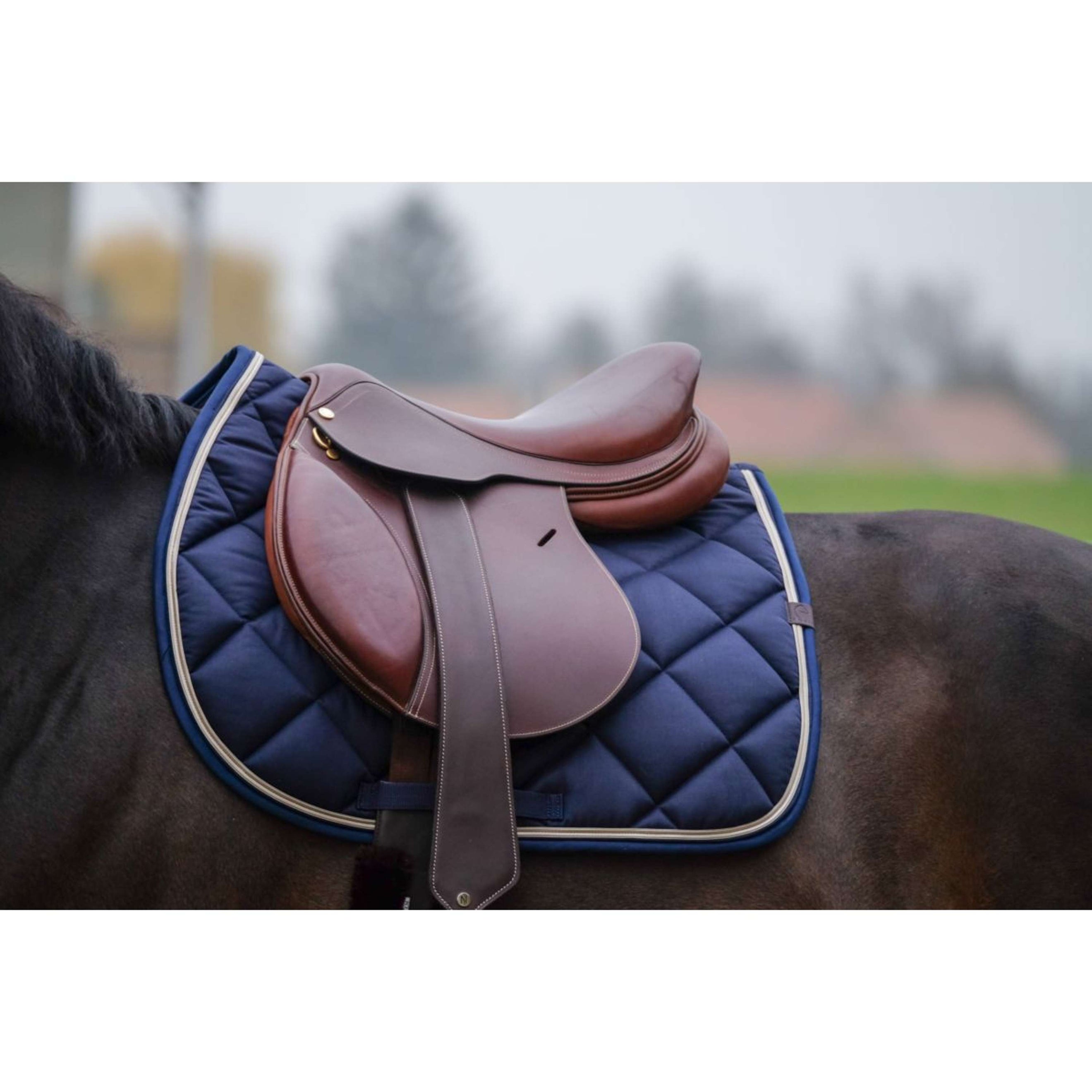 EQUITHÈME Schabracke Classic Springen Navy EQUITHÈME Schabracke Classic Springen Navy