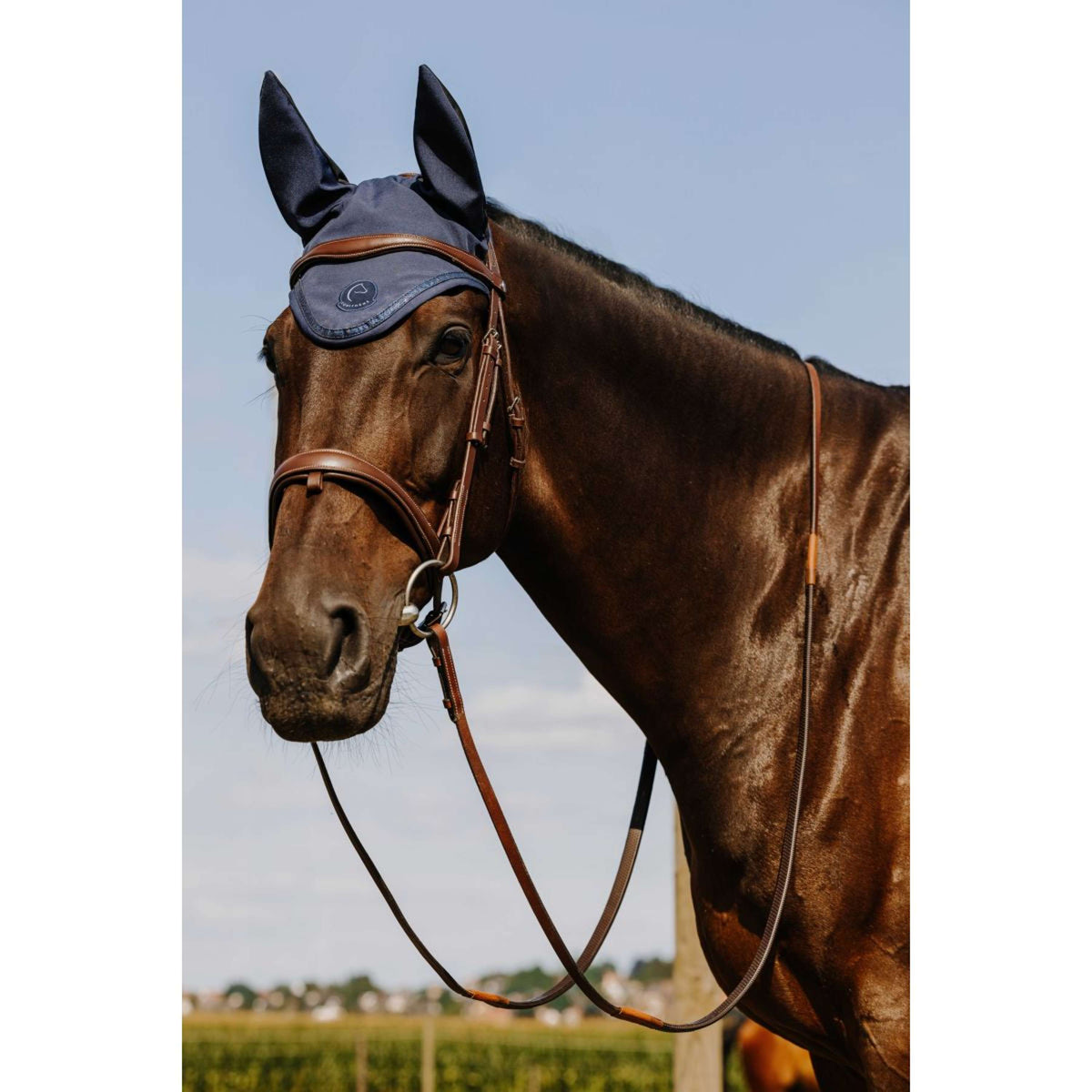 EQUITHÈME Fliegenhaube Je Taime Origin Blau