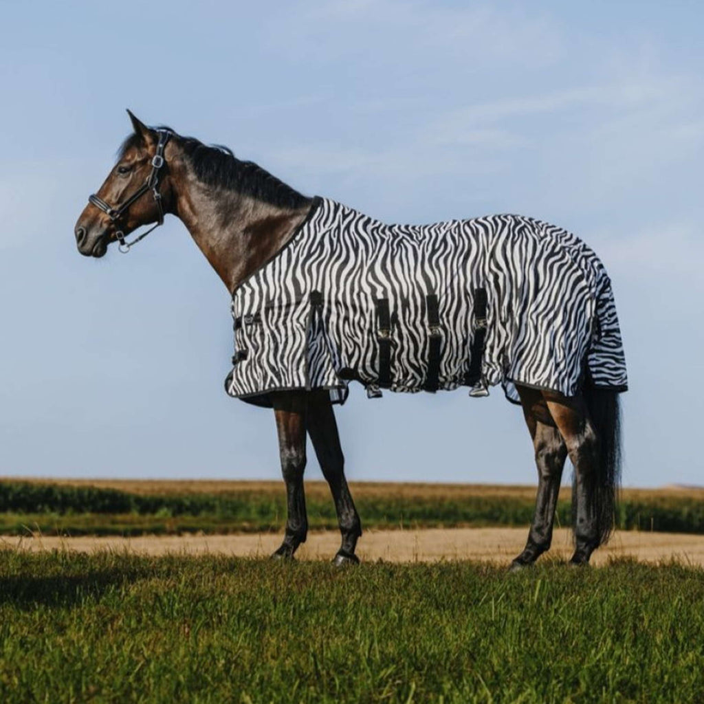 Riding World Fliegendecke Belly Mesh Zebra