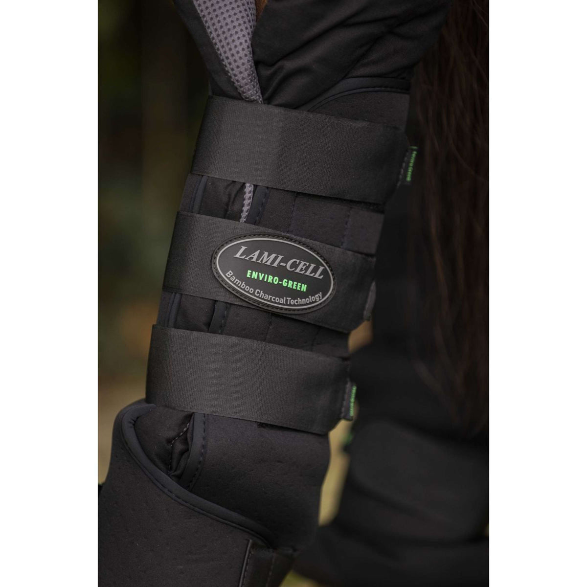 Lami-Cell Stallgamaschen Bamboo Schwarz