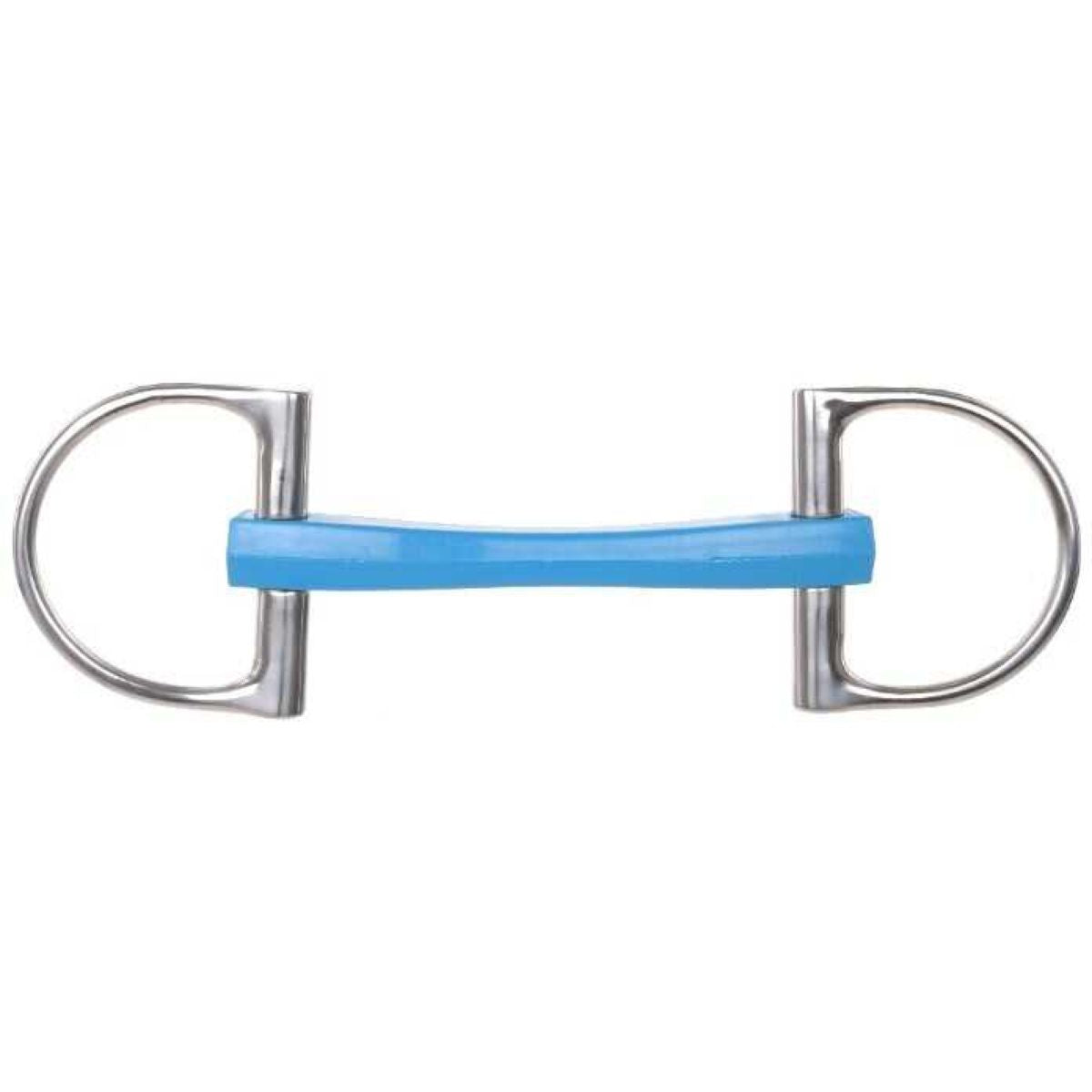 Metalab Ungebrochene D-Ring Trense Flexi 18mm Blau