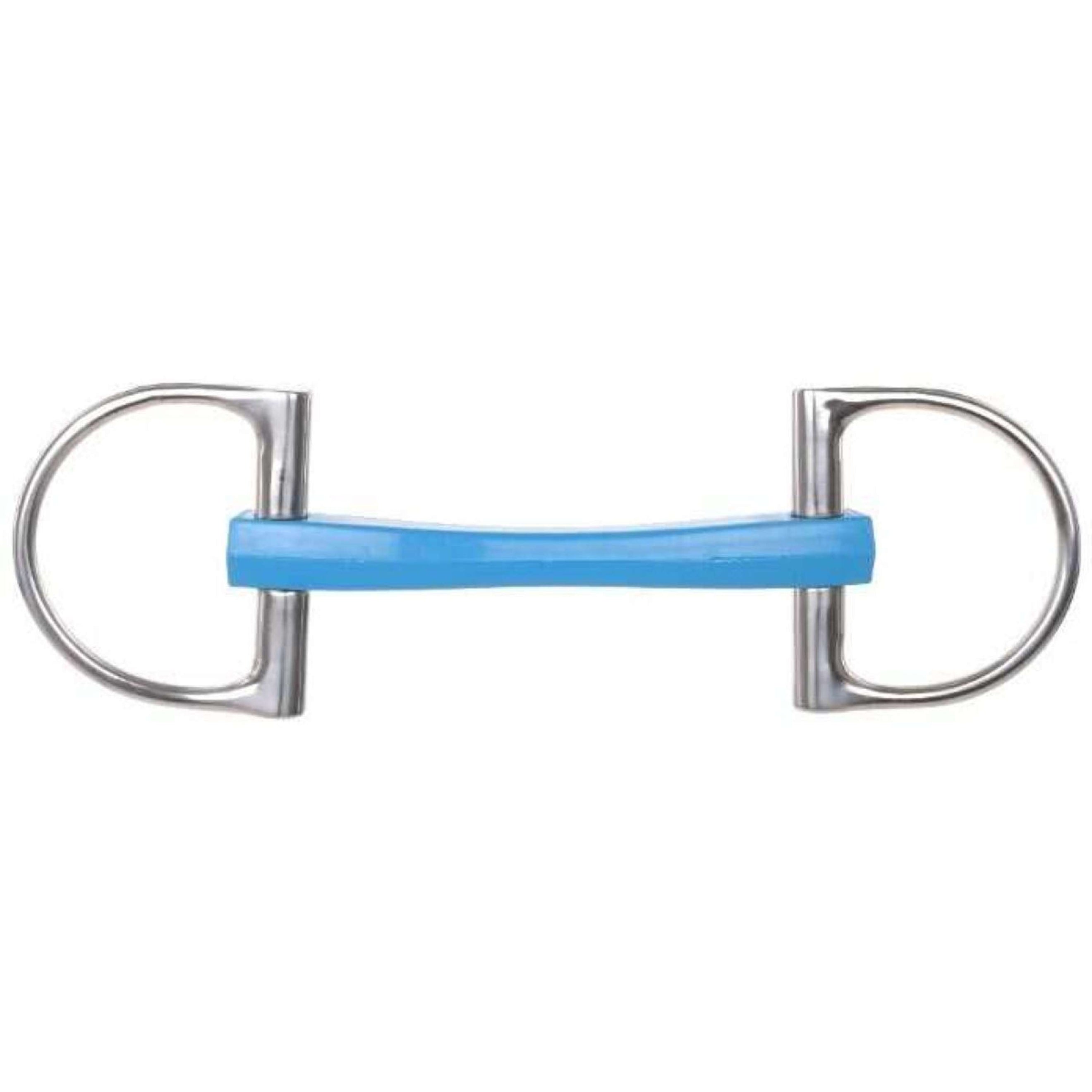 Metalab Ungebrochene D-Ring Trense Flexi 16mm Blau Metalab Ungebrochene D-Ring Trense Flexi 16mm Blau