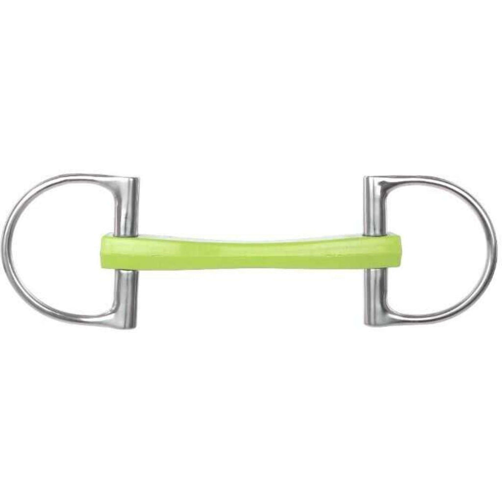 Metalab Ungebrochene D-Ring Trense Flexi Soft 18mm Grün