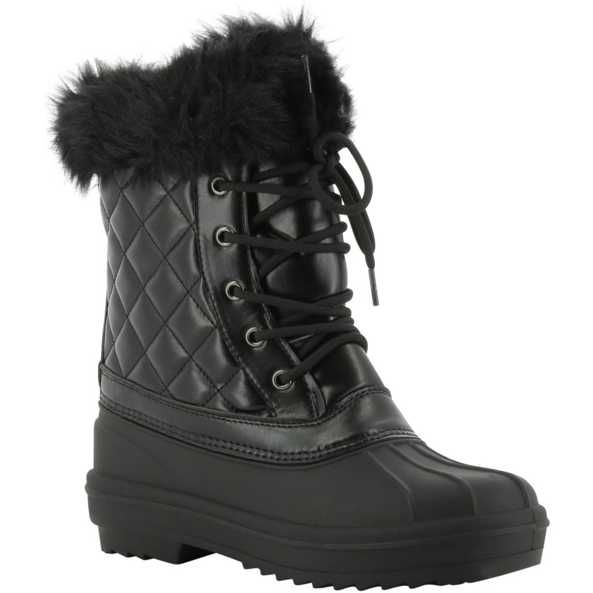 EQUITHÈME Outdoorstiefel Je T Aime Winter Schwarz