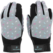 EQUITHÈME Handschuhe Maelle Kinder Grau
