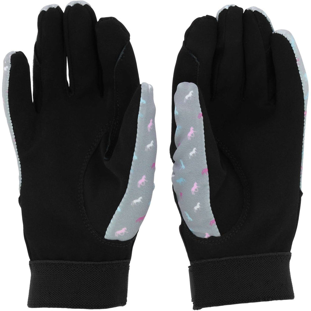 EQUITHÈME Handschuhe Maelle Kinder Grau