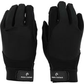 EQUITHÈME Handschuhe Maelle Kinder Schwarz