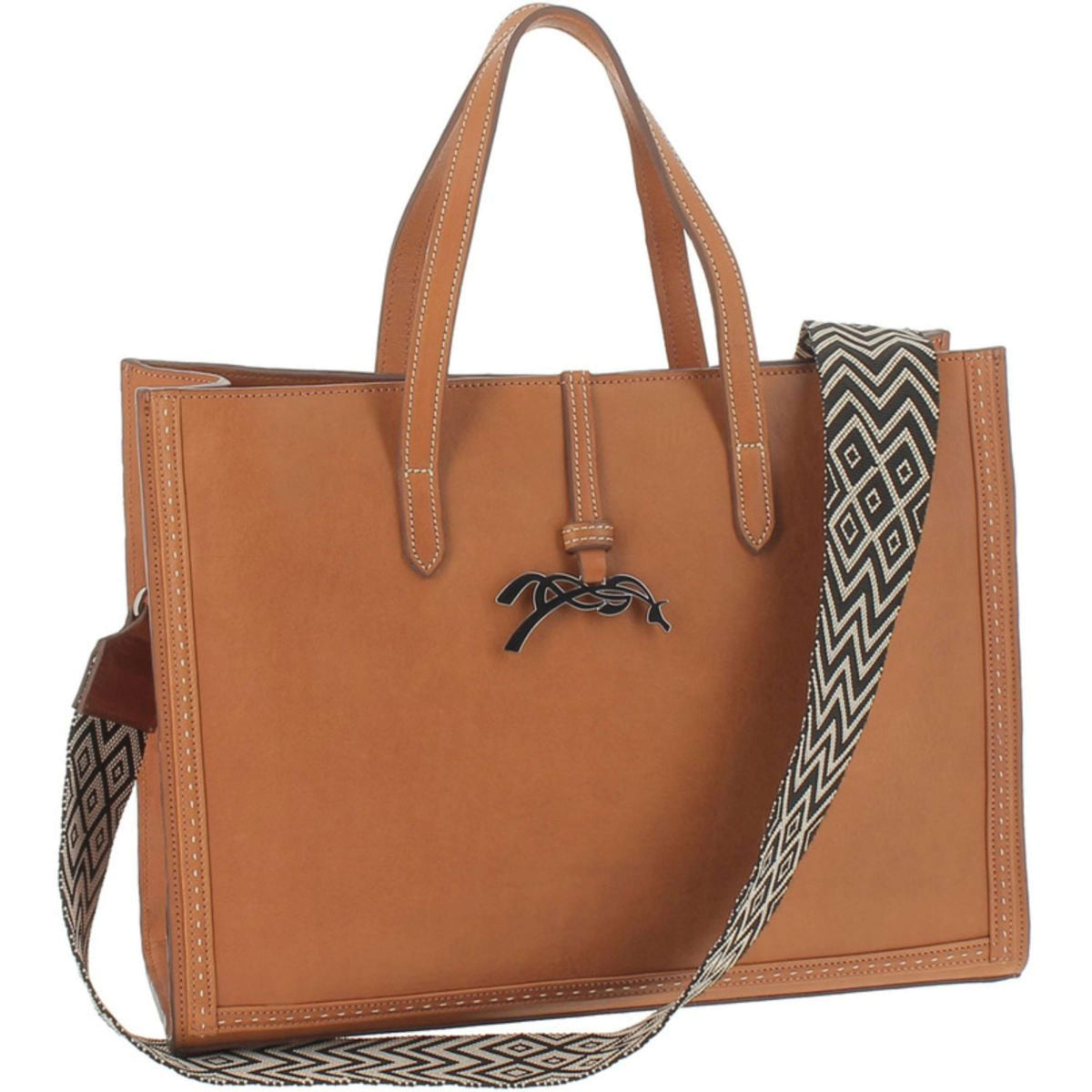 Pénélope Tasche Romane Cognac