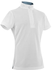 EQUITHÈME Polo Betty Mesh Kids Weiß