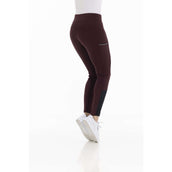 EQUITHÈME Reitleggings Brigitte Bordeaux