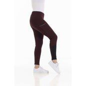 EQUITHÈME Reitleggings Brigitte Bordeaux