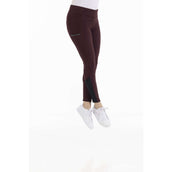 EQUITHÈME Reitleggings Brigitte Bordeaux