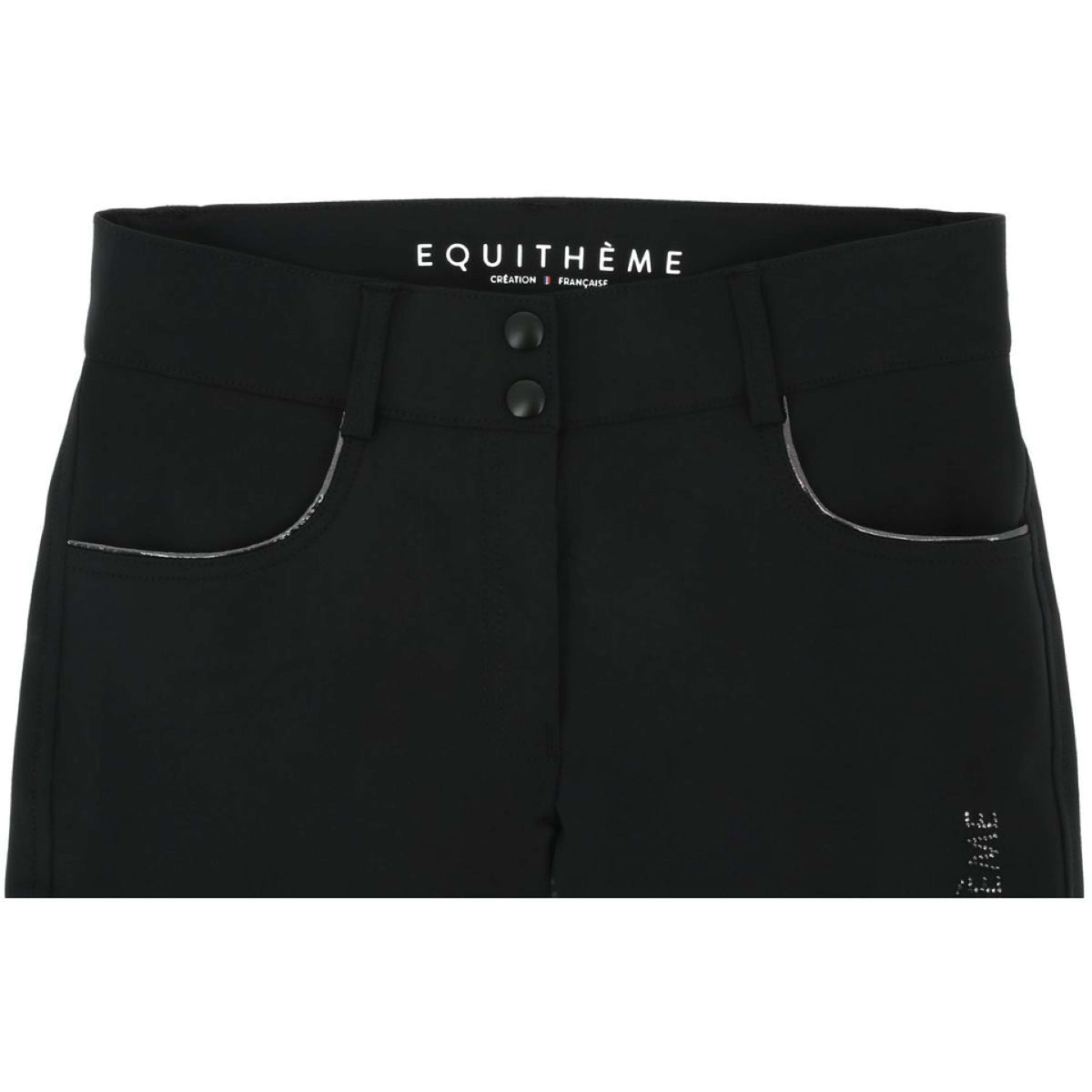 EQUITHÈME Reithose Beverly Schwarz