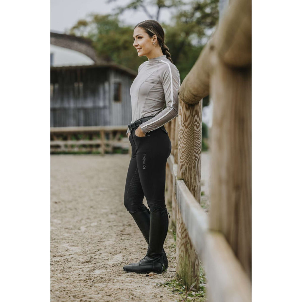 EQUITHÈME Reithose Beverly Schwarz