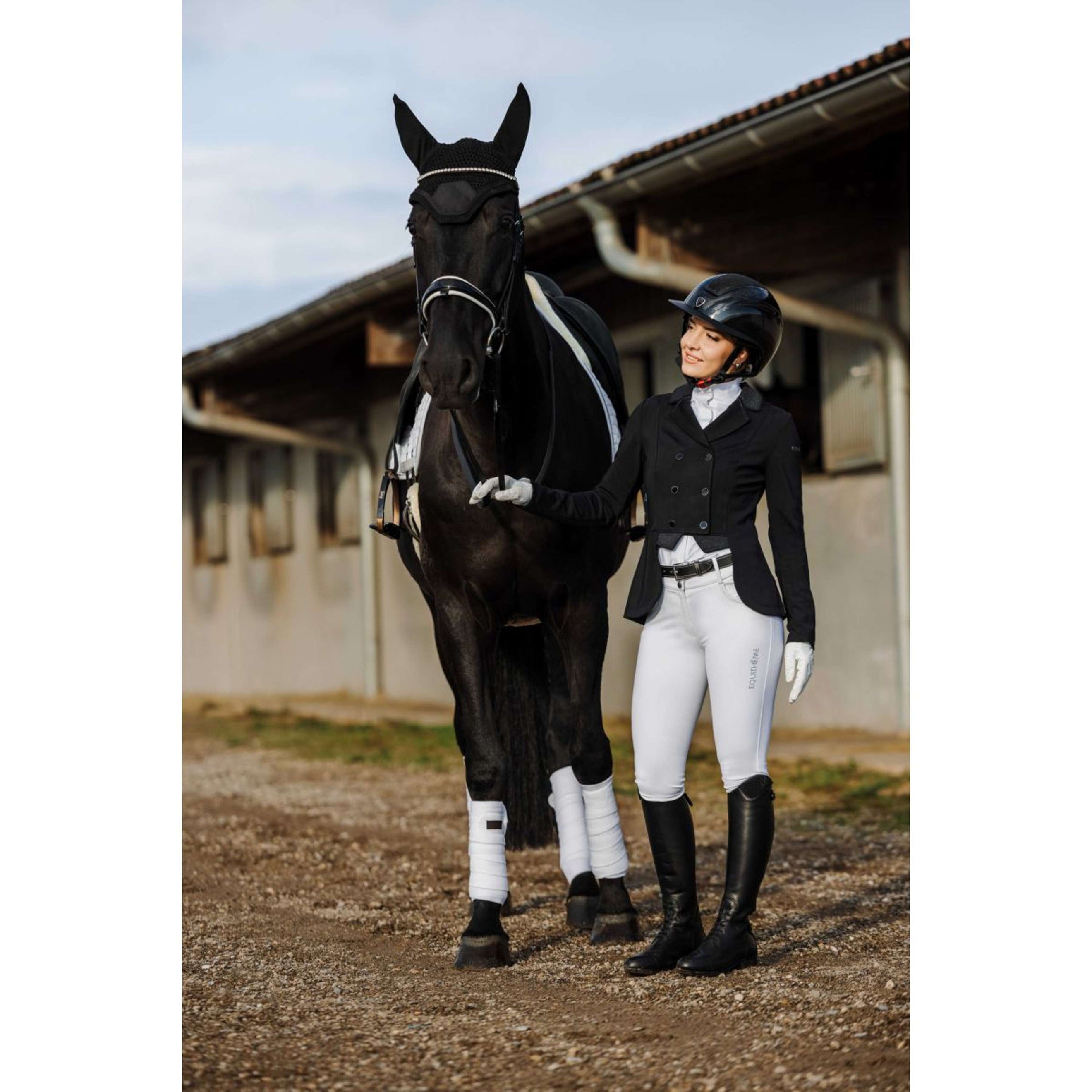 EQUITHÈME Turnierjacket Munich Damen Schwarz EQUITHÈME Turnierjacket Munich Damen Schwarz
