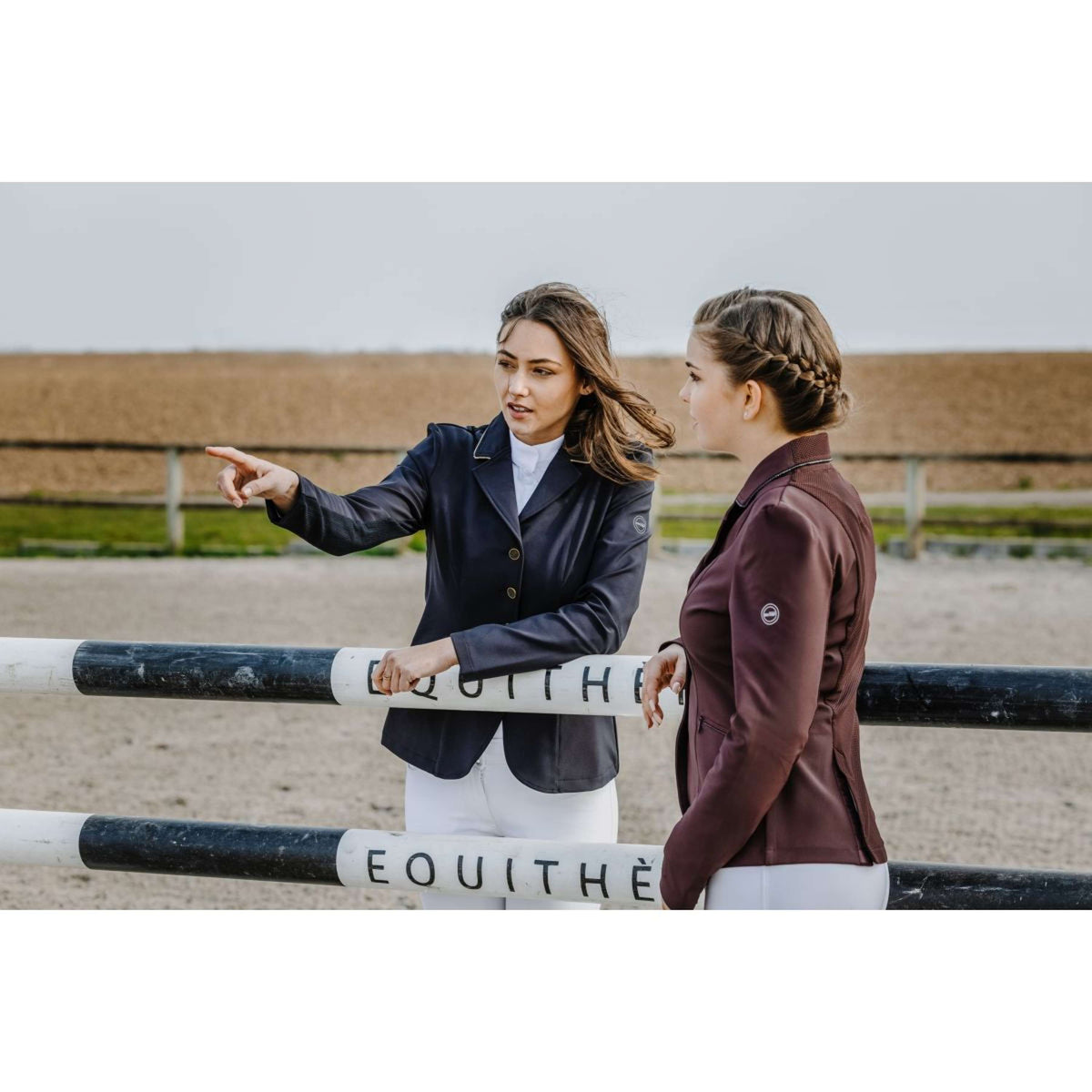 EQUITHÈME Turnierjacket Oliva Bordeaux