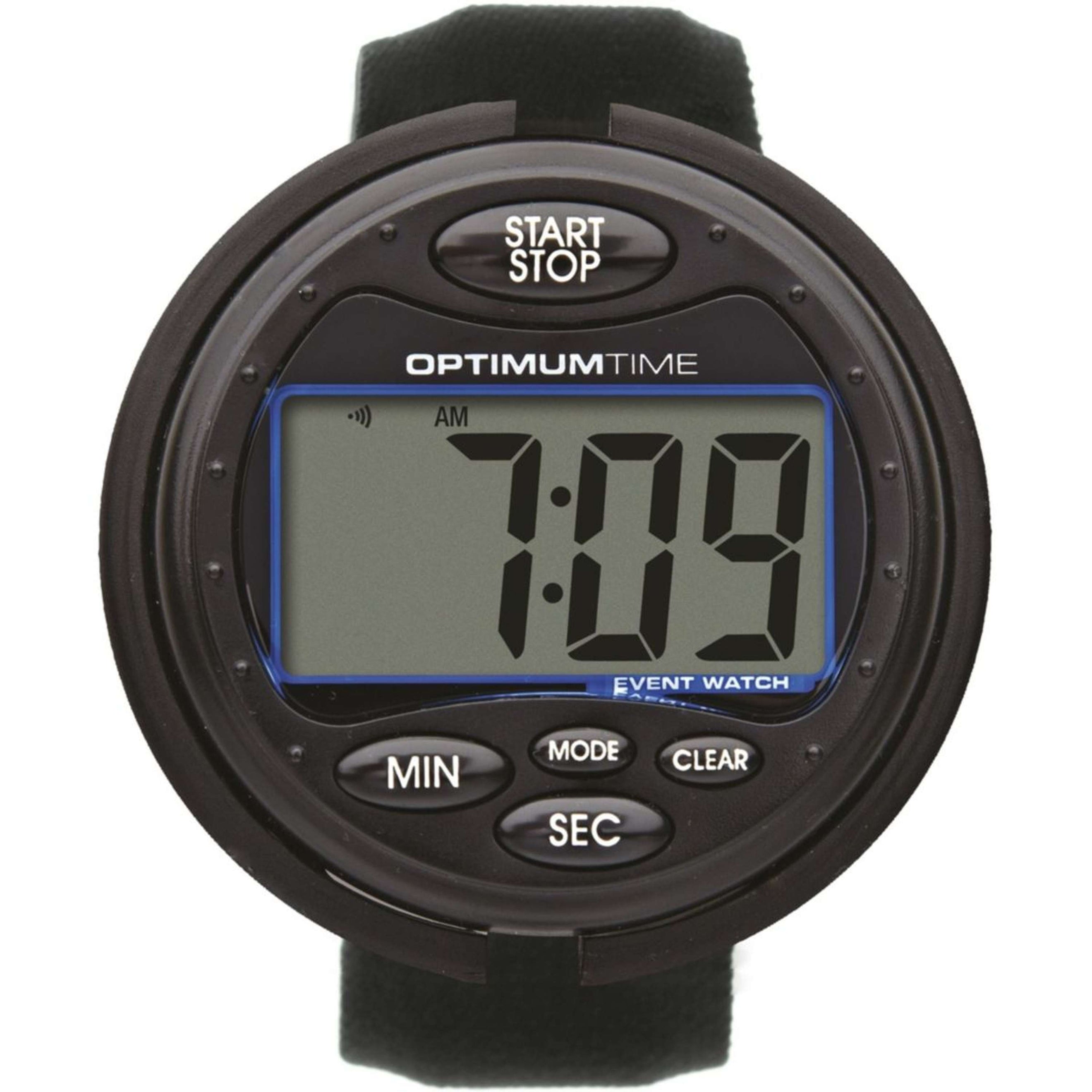 Optimum Time Stoppuhr Schwarz Optimum Time Stoppuhr Schwarz