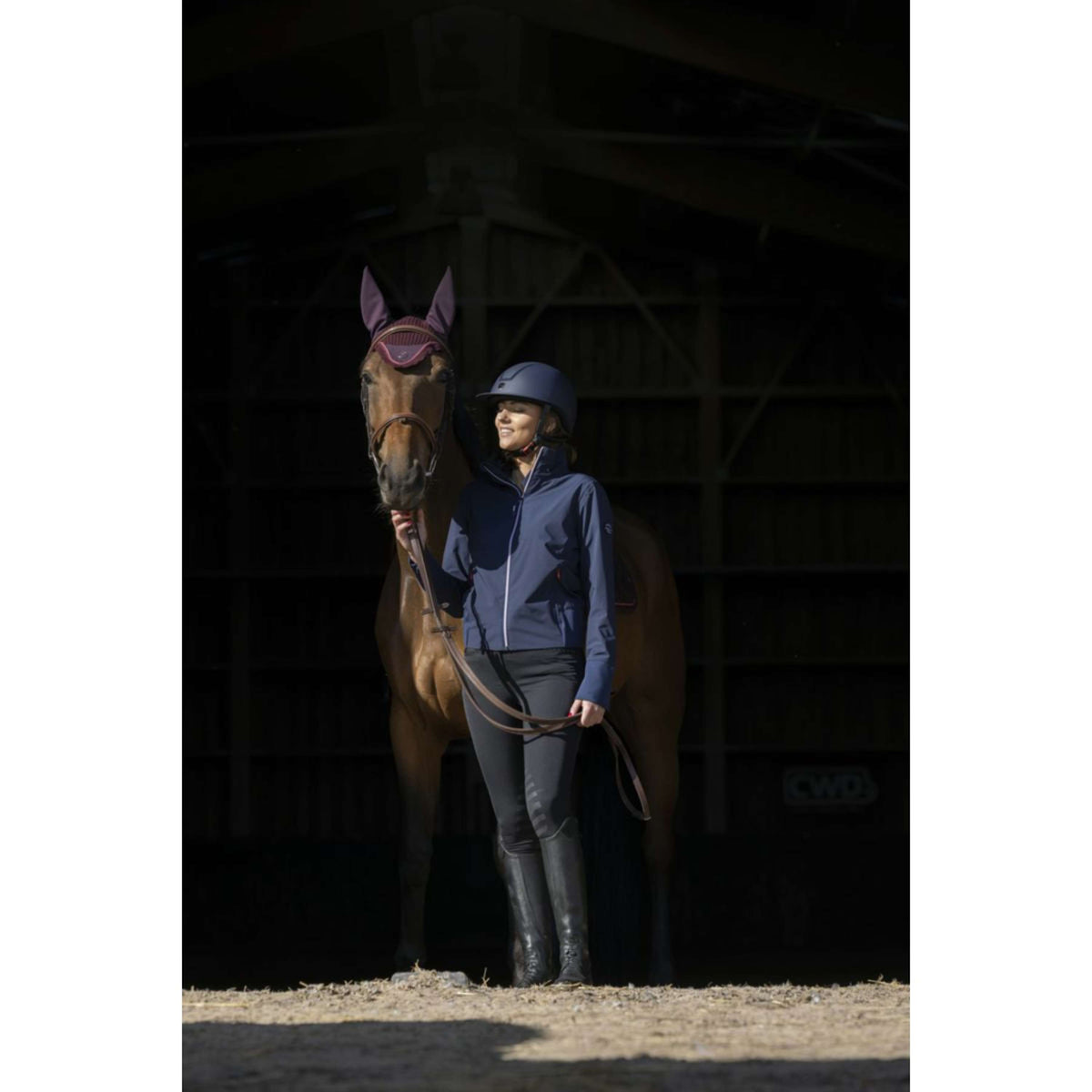 EQUITHÈME Bomberjacke Eva Navy