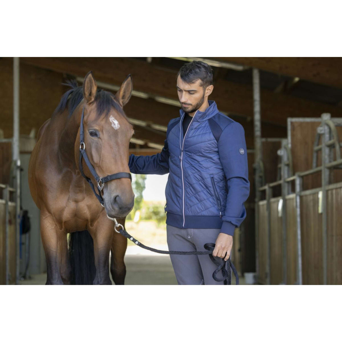 EQUITHÈME Jacke Marc Navy