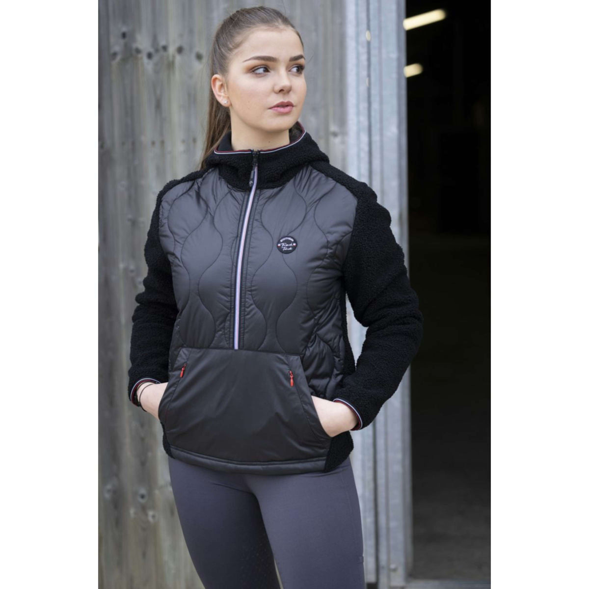 EQUITHÈME Jacke Celia Schwarz