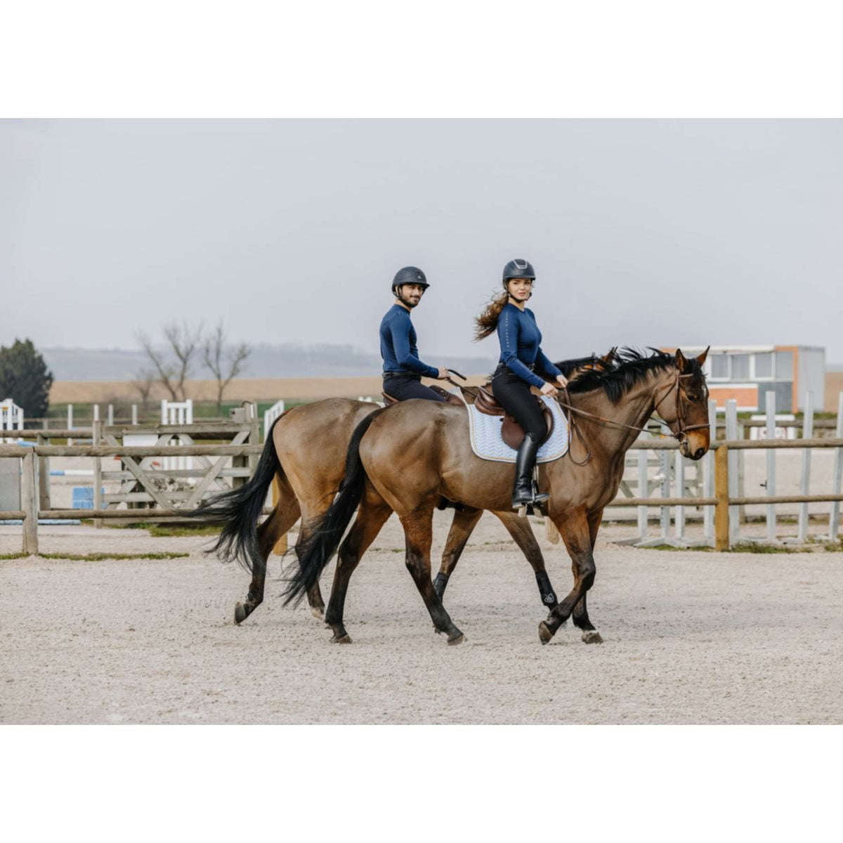 EQUITHÈME Shirt Savy Navy