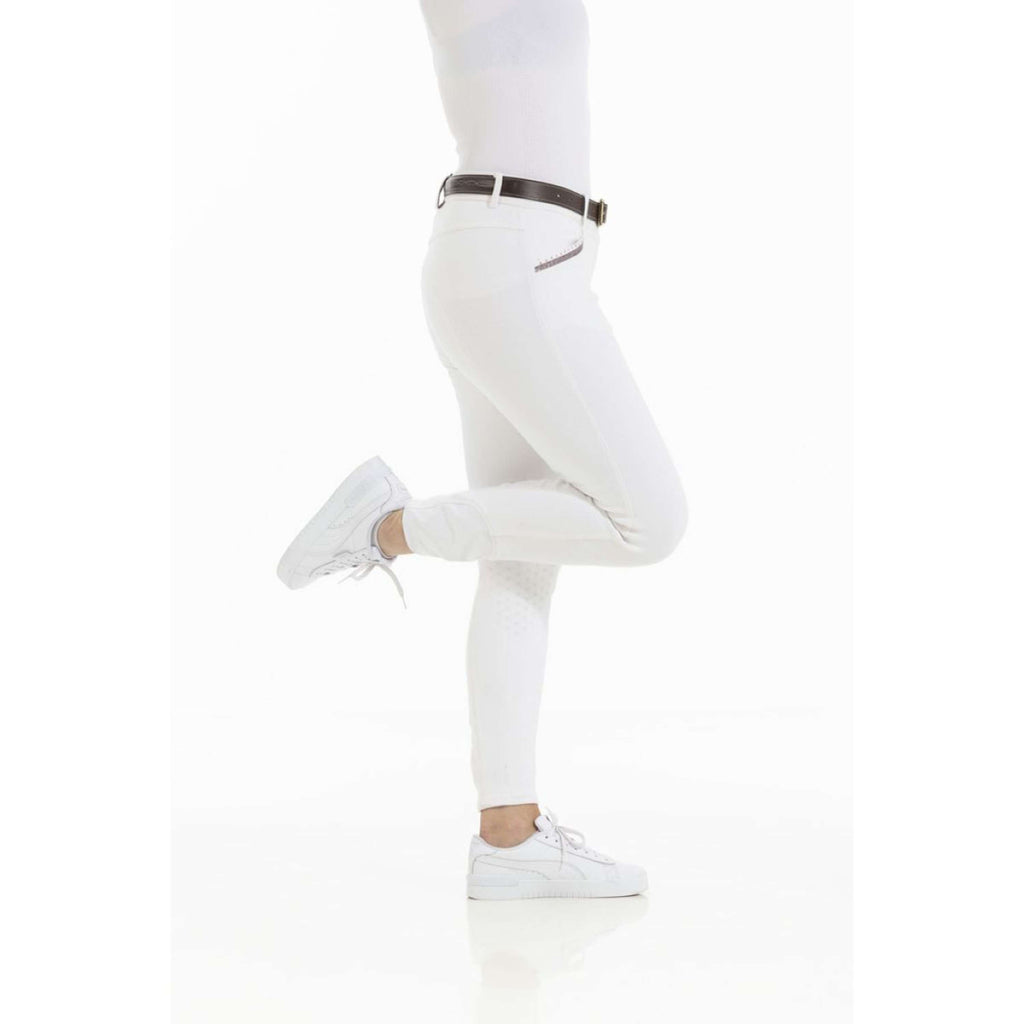 EQUITHÈME Reithose Kim Organic Cotton Weiß