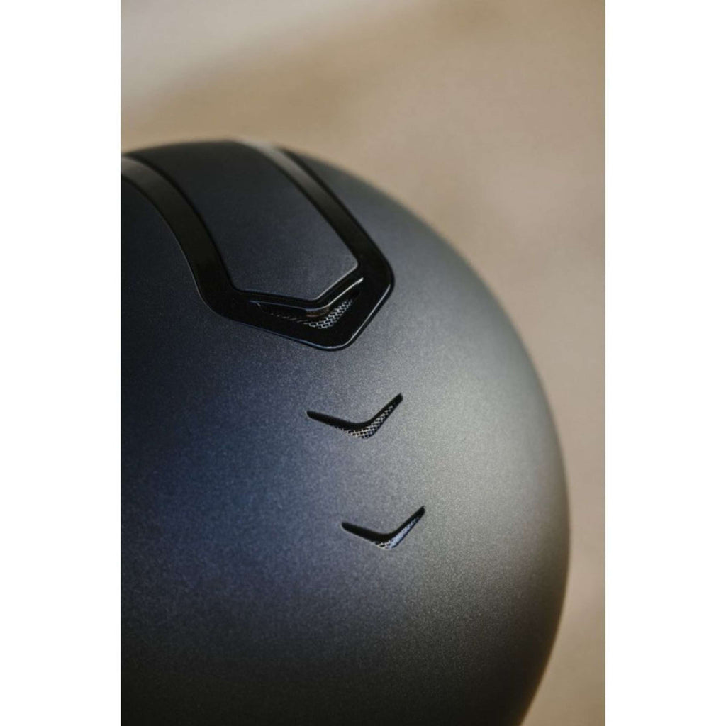 Choplin Reithelm Aero Matte Schwarz/Glossy