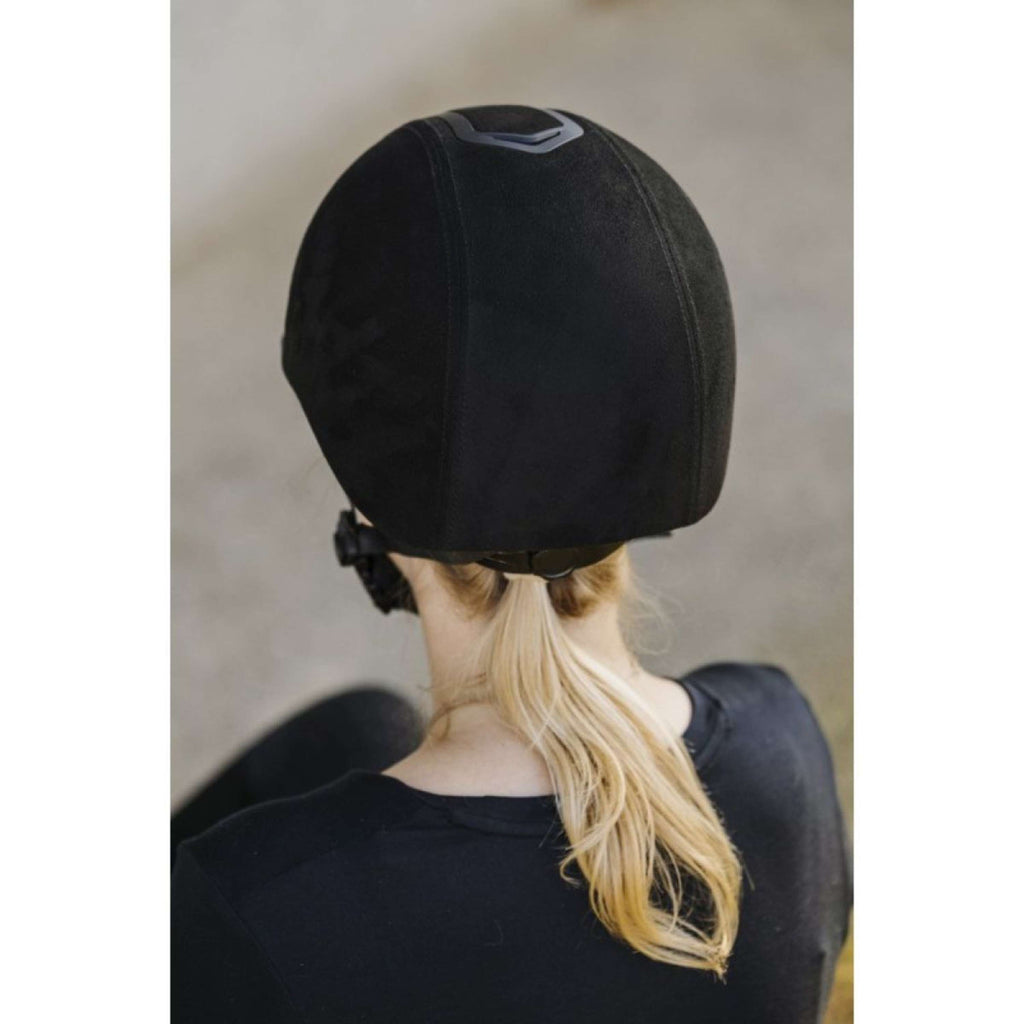 Choplin Reithelm Aero Velvet Matte Schwarz