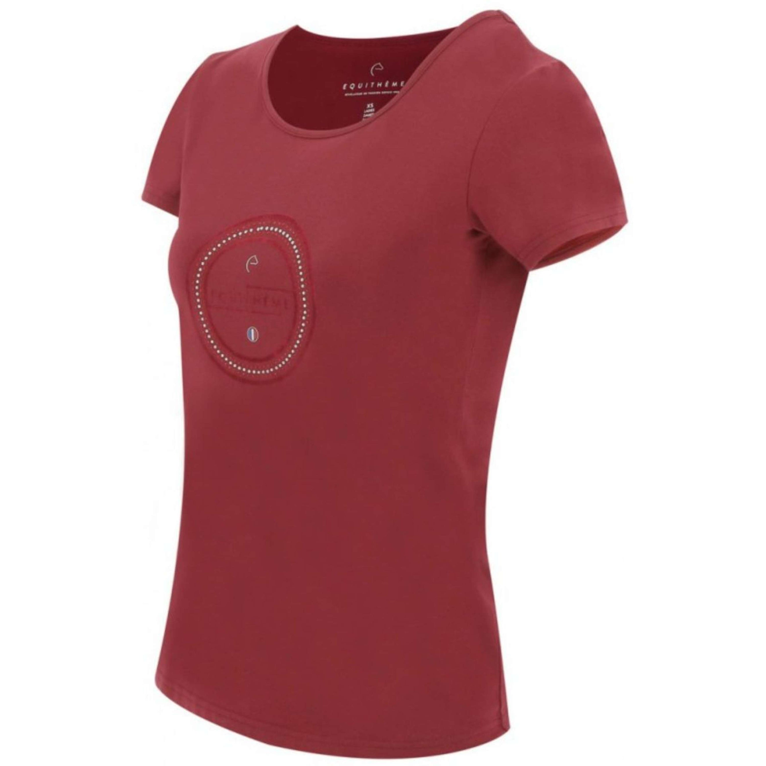 EQUITHÈME T-Shirt Anna Damen Cherry EQUITHÈME T-Shirt Anna Damen Cherry