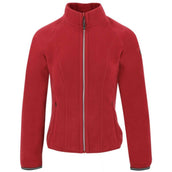 EQUITHÈME Jacke Lena Fleece Cherry