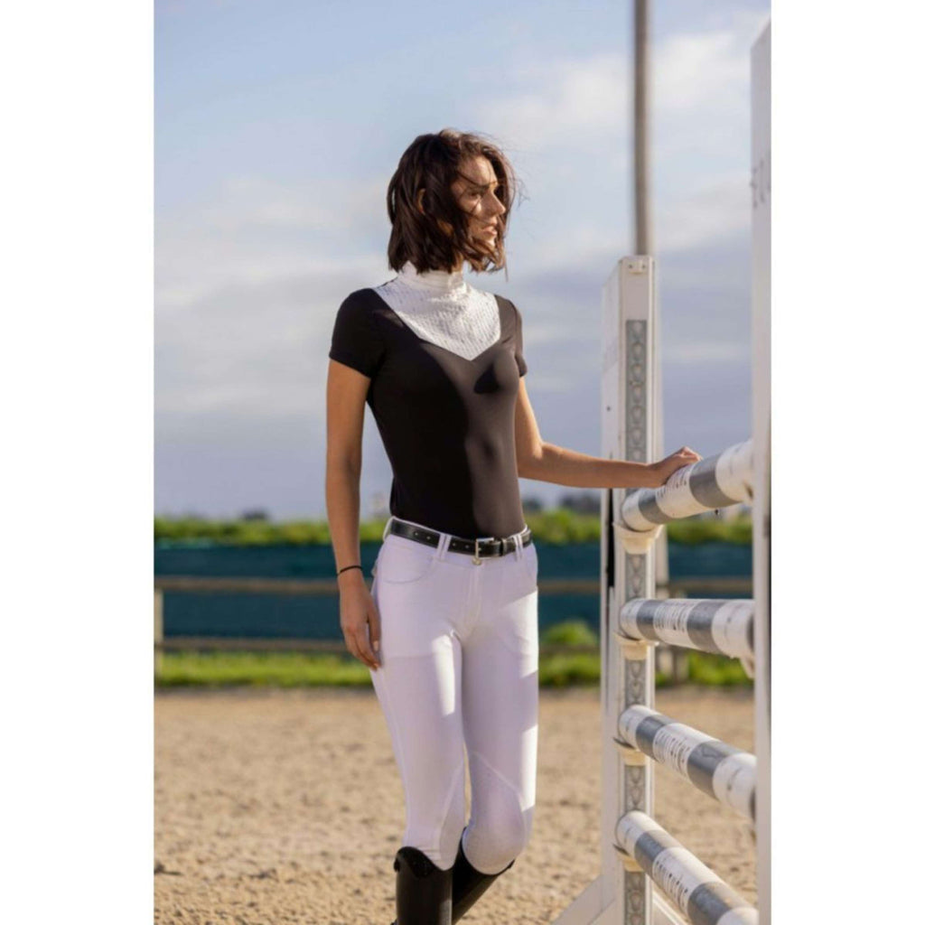 EQUITHÈME Wedstrijdshirt Lerma Damen Schwarz