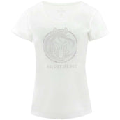 EQUITHÈME T-Shirt Magali Damen Weiß