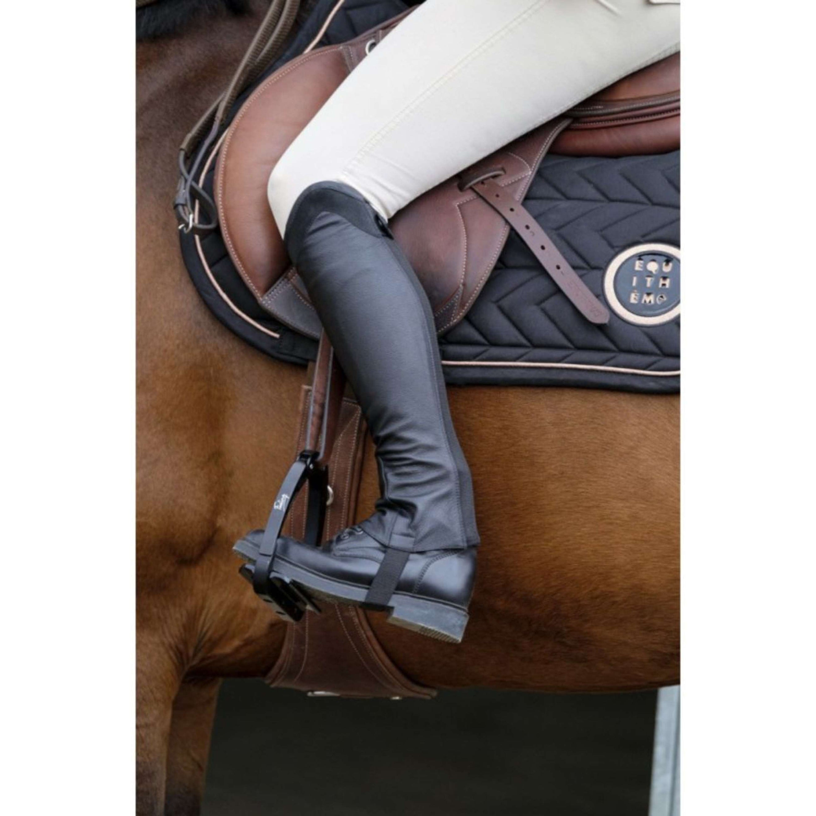 EQUITHÈME Chaps Sparkly Schwarz EQUITHÈME Chaps Sparkly Schwarz