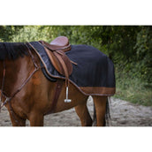 EQUITHÈME Ausreitdecke Tyrex Polar Fleece 600D Grau/Braun