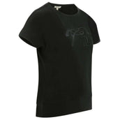 Pénélope T-Shirt Poppy Strass Schwarz