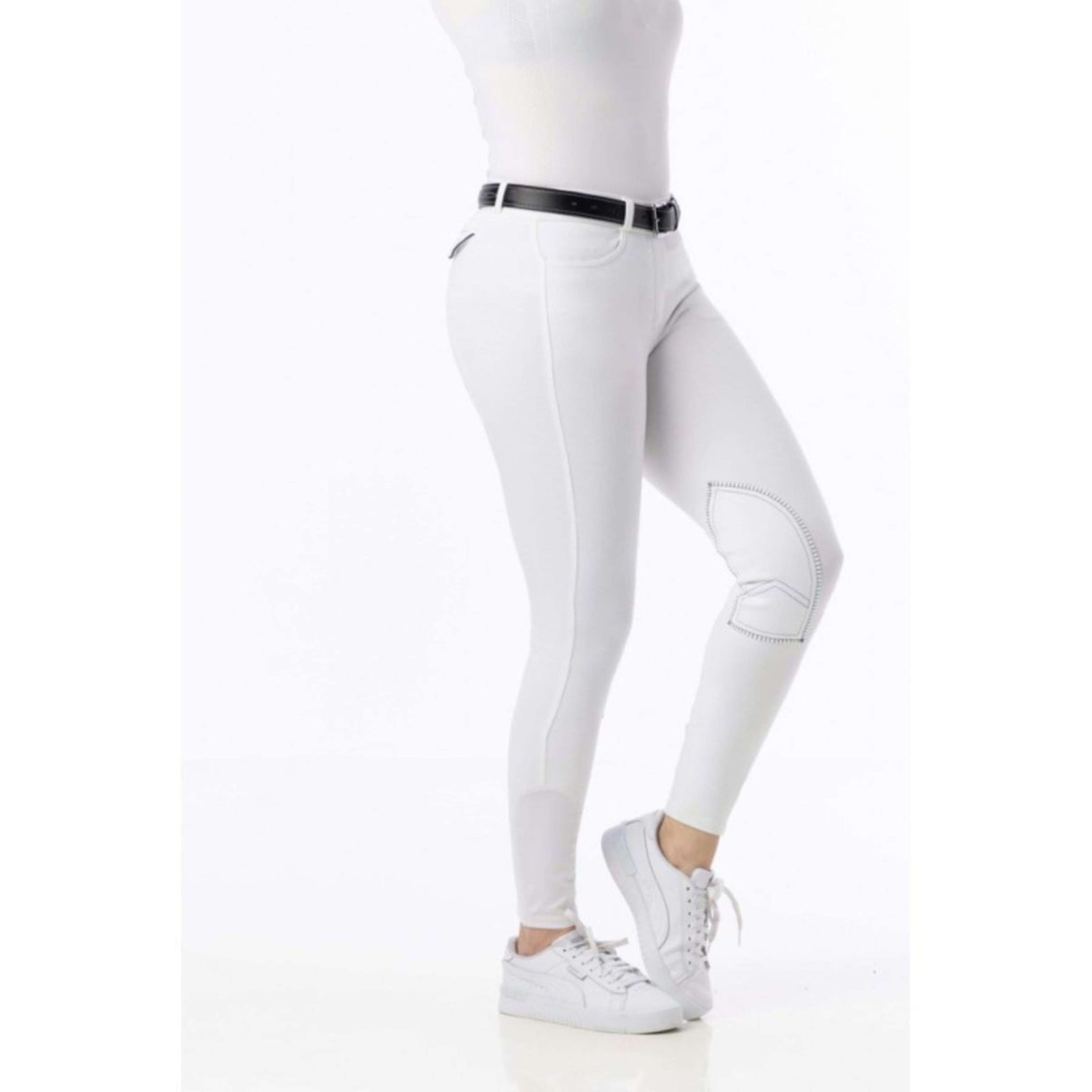 Riding World Reithose Alexandrie Damen Weiß Riding World Reithose Alexandrie Damen Weiß