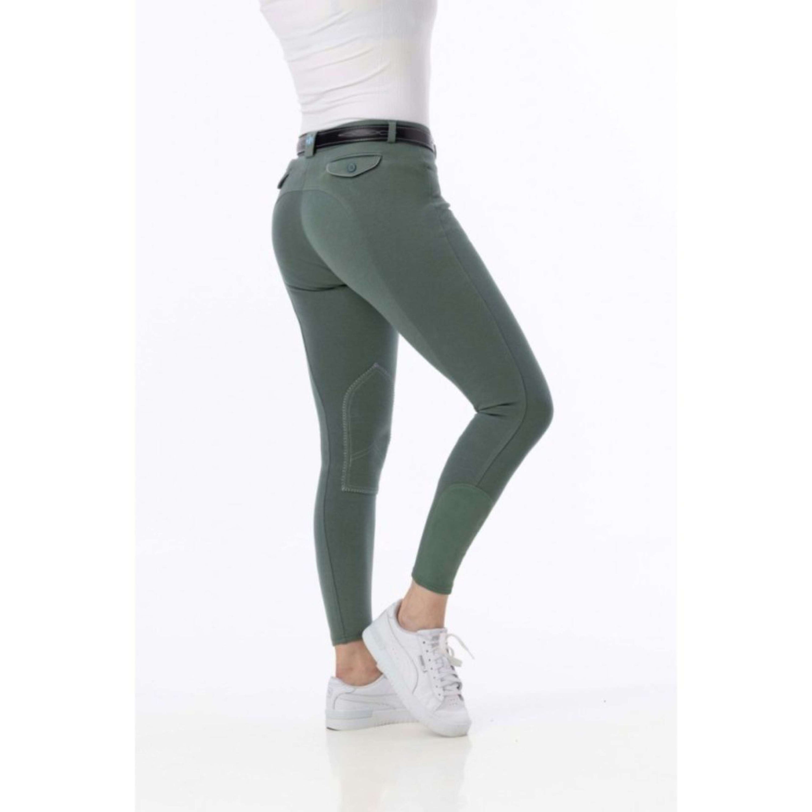 Riding World Reithose Alexandrie Damen Grün Riding World Reithose Alexandrie Damen Grün