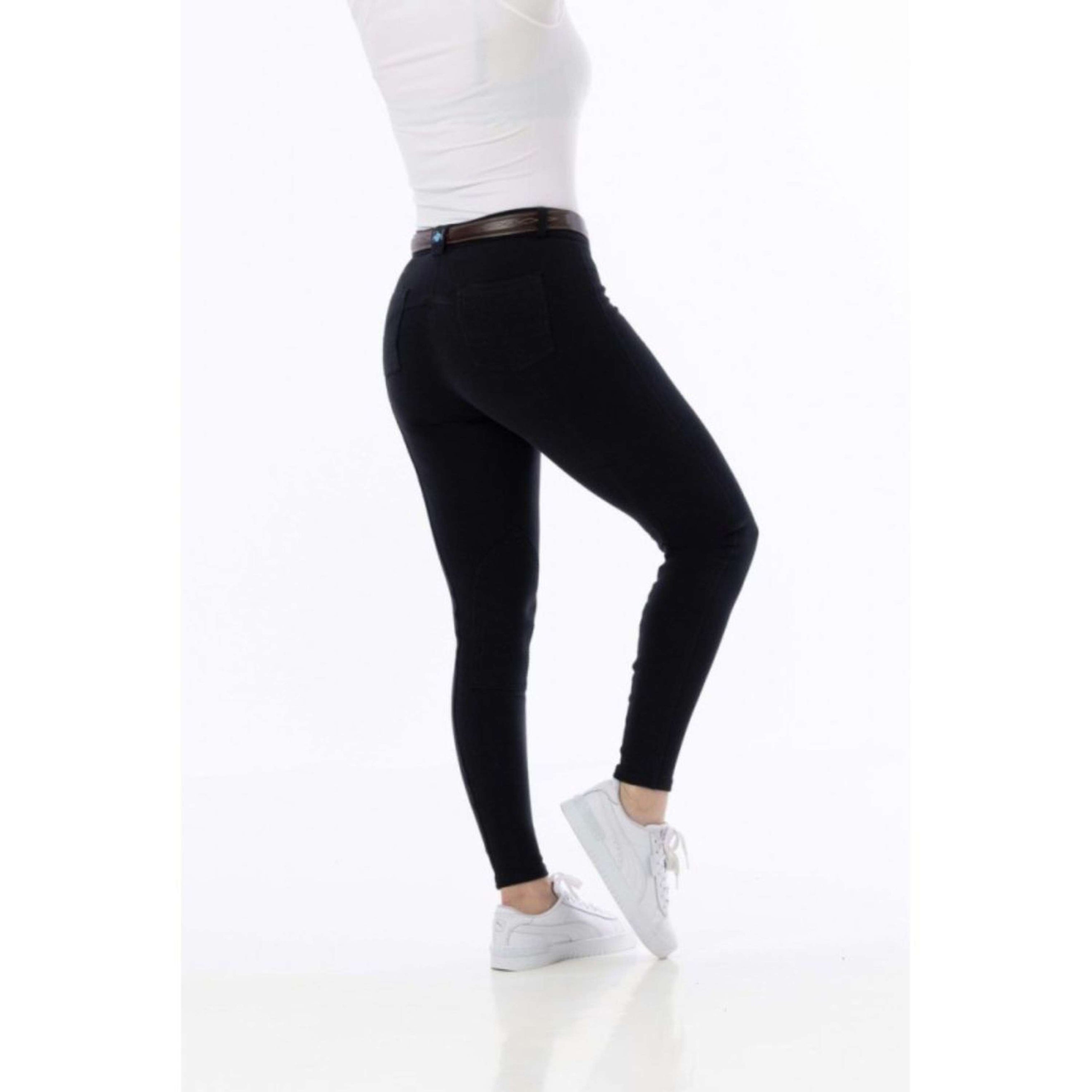Riding World Reithose Memphis Damen Schwarz Riding World Reithose Memphis Damen Schwarz