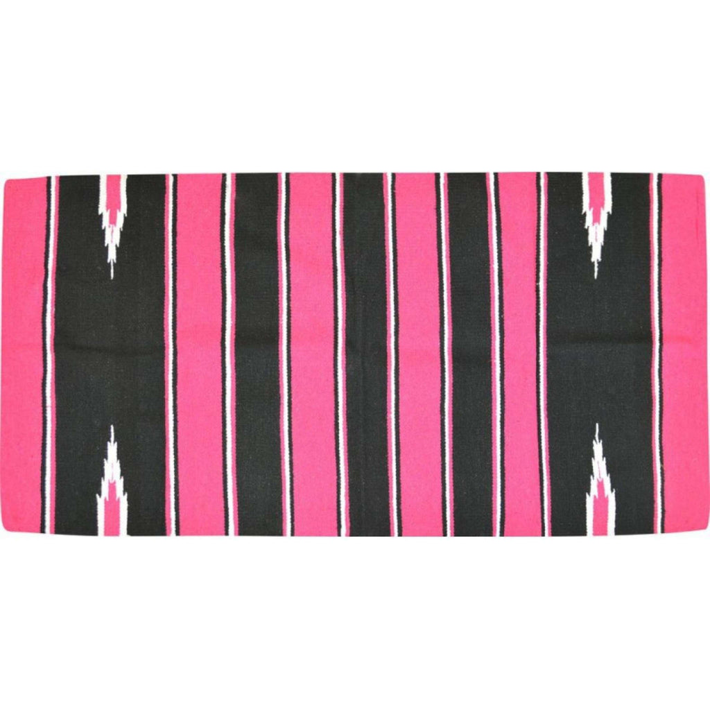 Randol's Navajo Show Blanket Rosa/Schwarz/Weiß