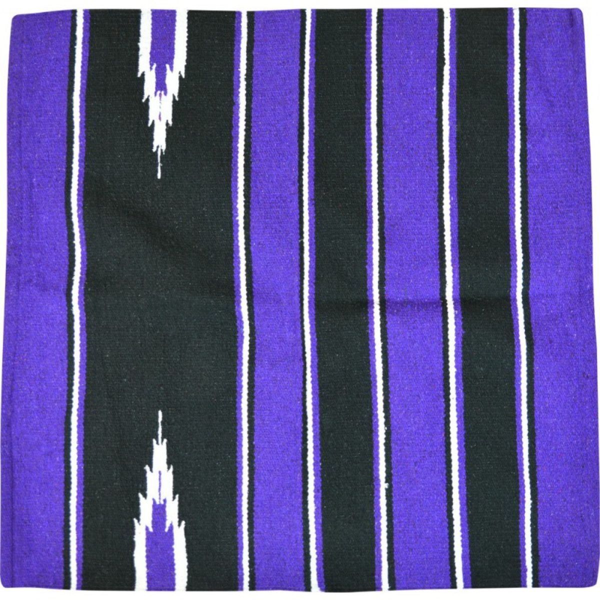 Randol's Navajo Show Blanket Lila/Schwarz/Weiß