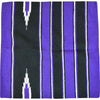 Randol's Navajo Show Blanket Lila/Schwarz/Weiß