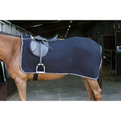 Riding World Ausreitdecke Fleece Schwarz/Grau