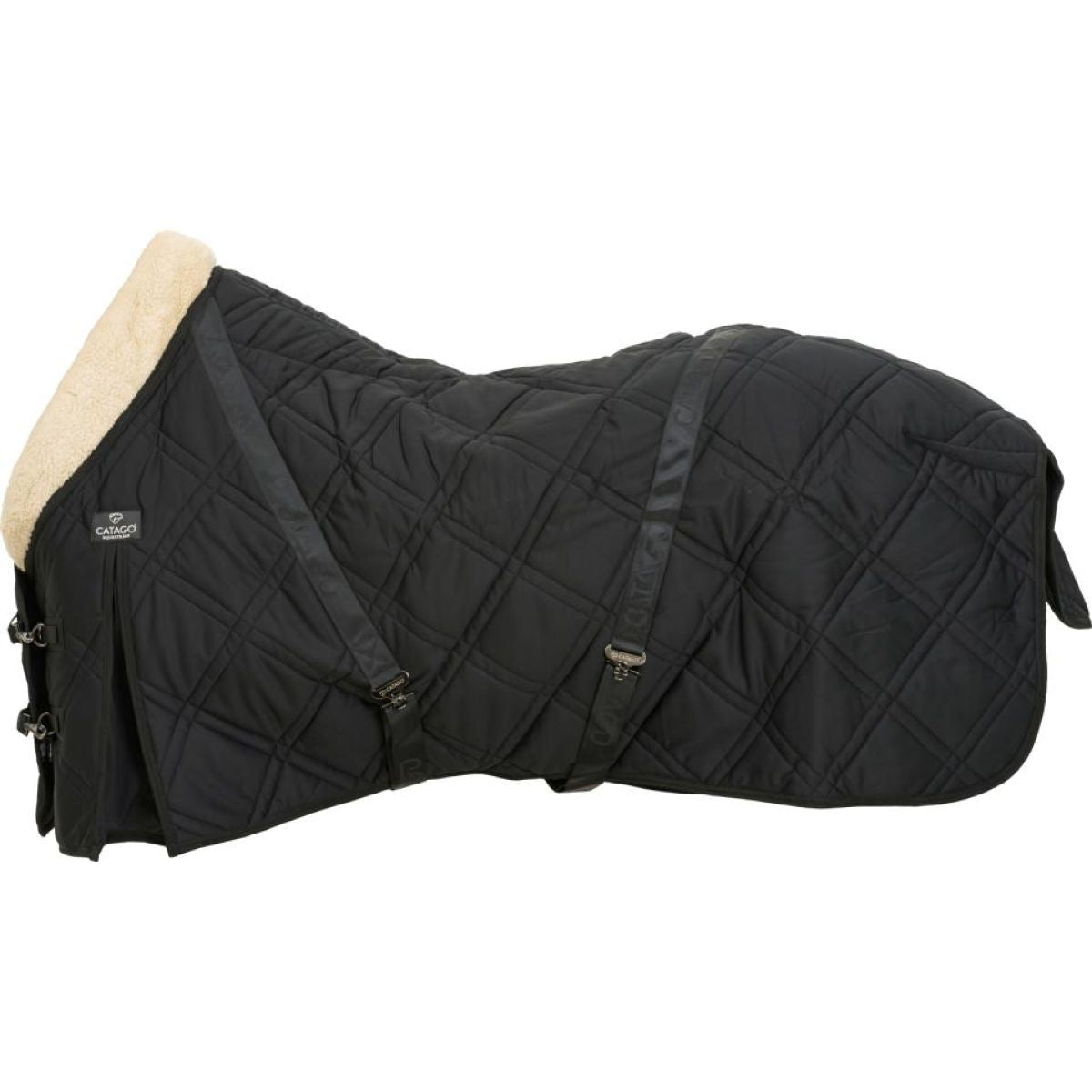 Catago Stalldecke Fir-Tech Quilt Schwarz