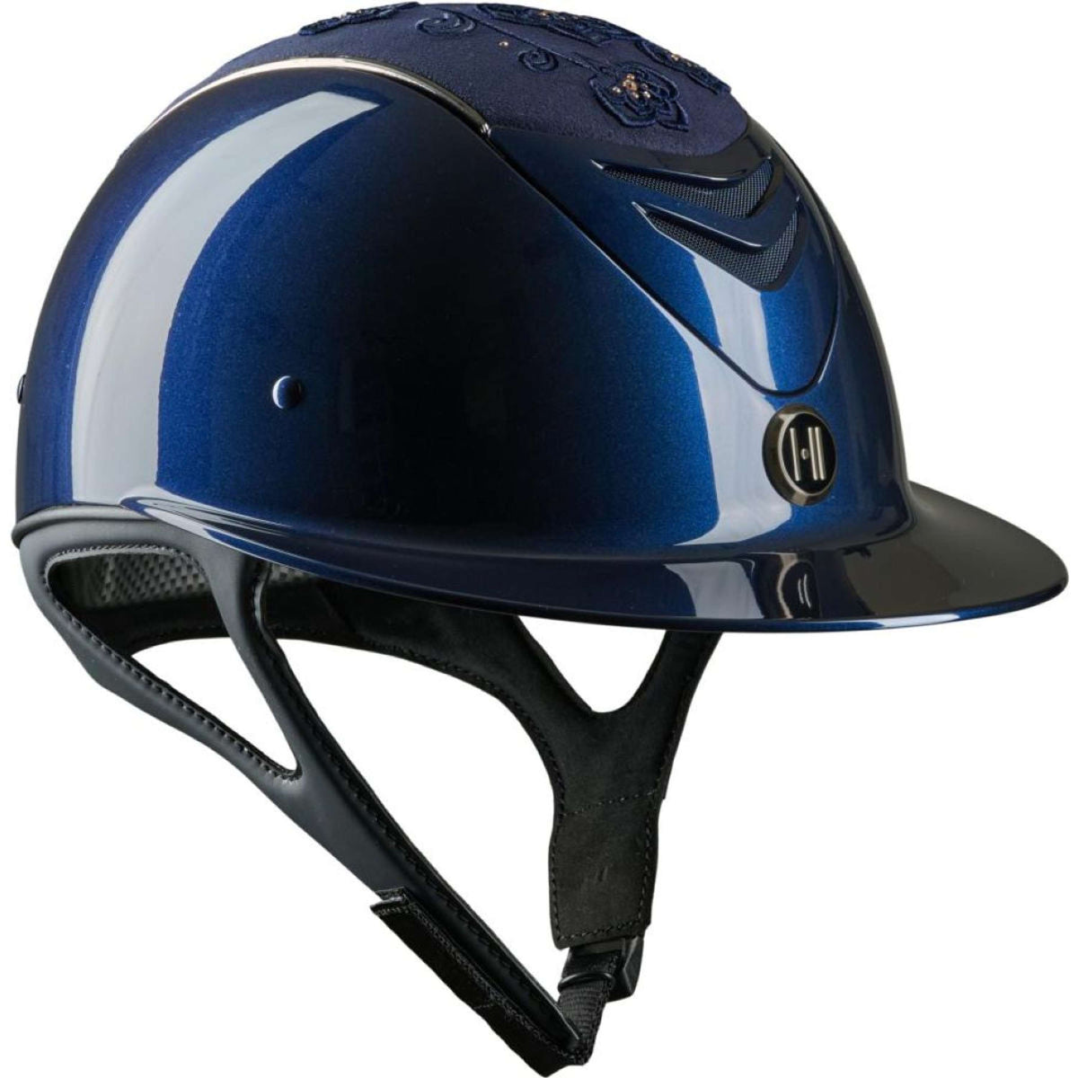 OneK Reithelm Advanced Glossy Embroidered Navy